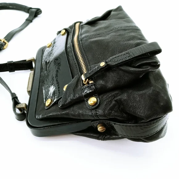Kooba Black Leather Crossbody Bag - Picture 3 of 10